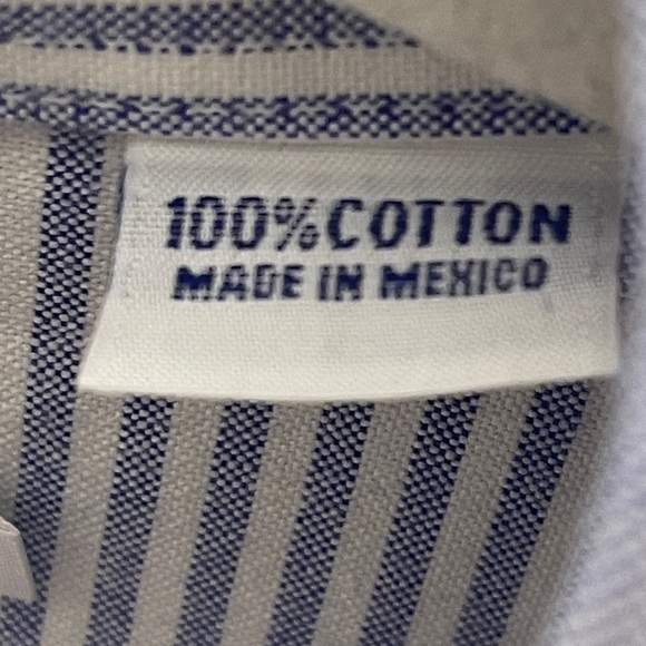 Cinch Blue Heavywight Long Sleeve Button Up Logo Western Cowboy Shirt Size XXL - Picture 3 of 7